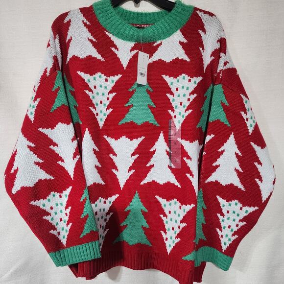 Christmas tree sweater by 33 degrees women's medium - Picture 4 of 6